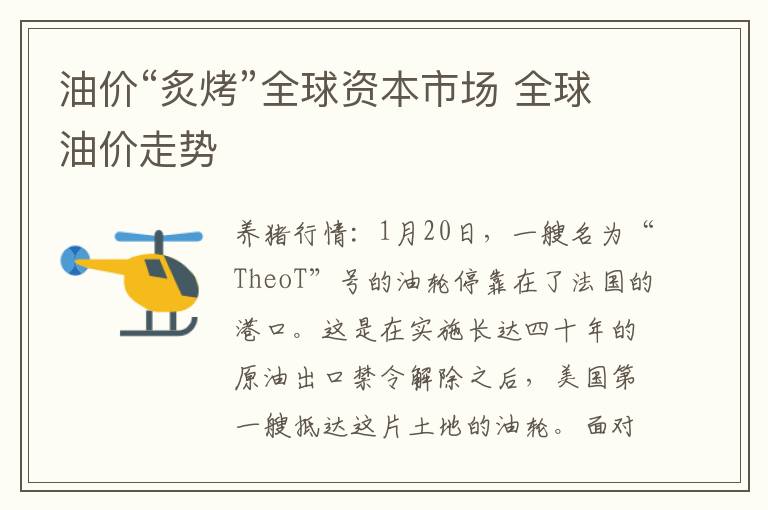 油价“炙烤”全球资本市场 全球油价走势
