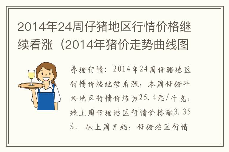 2014年24周仔猪地区行情价格继续看涨（2014年猪价走势曲线图）